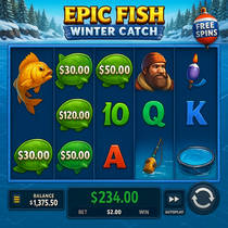 Dollycasino - EPIC FISH: WINTER CATCH Slot Game